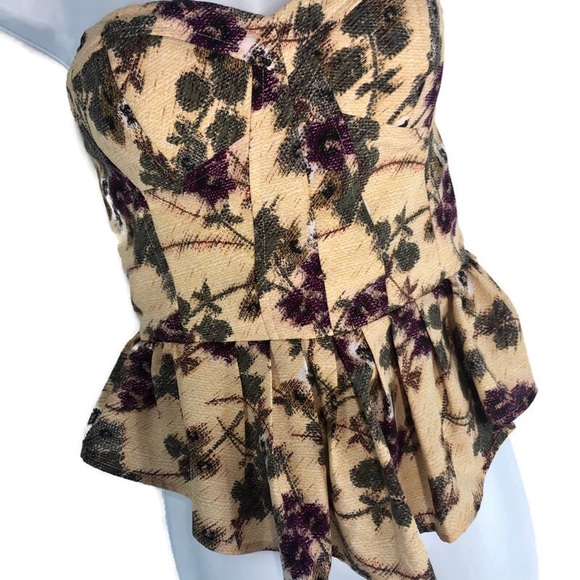 Jessica Simpson Strapless Ruffled Corset S - Picture 5 of 7